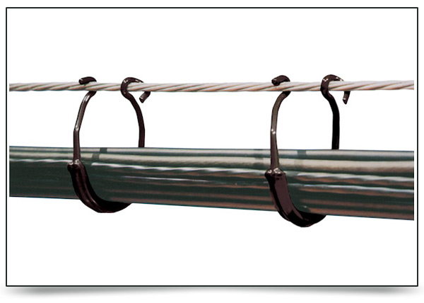 Hangers, Cable Rings for Electrical Utility Cables and Wires